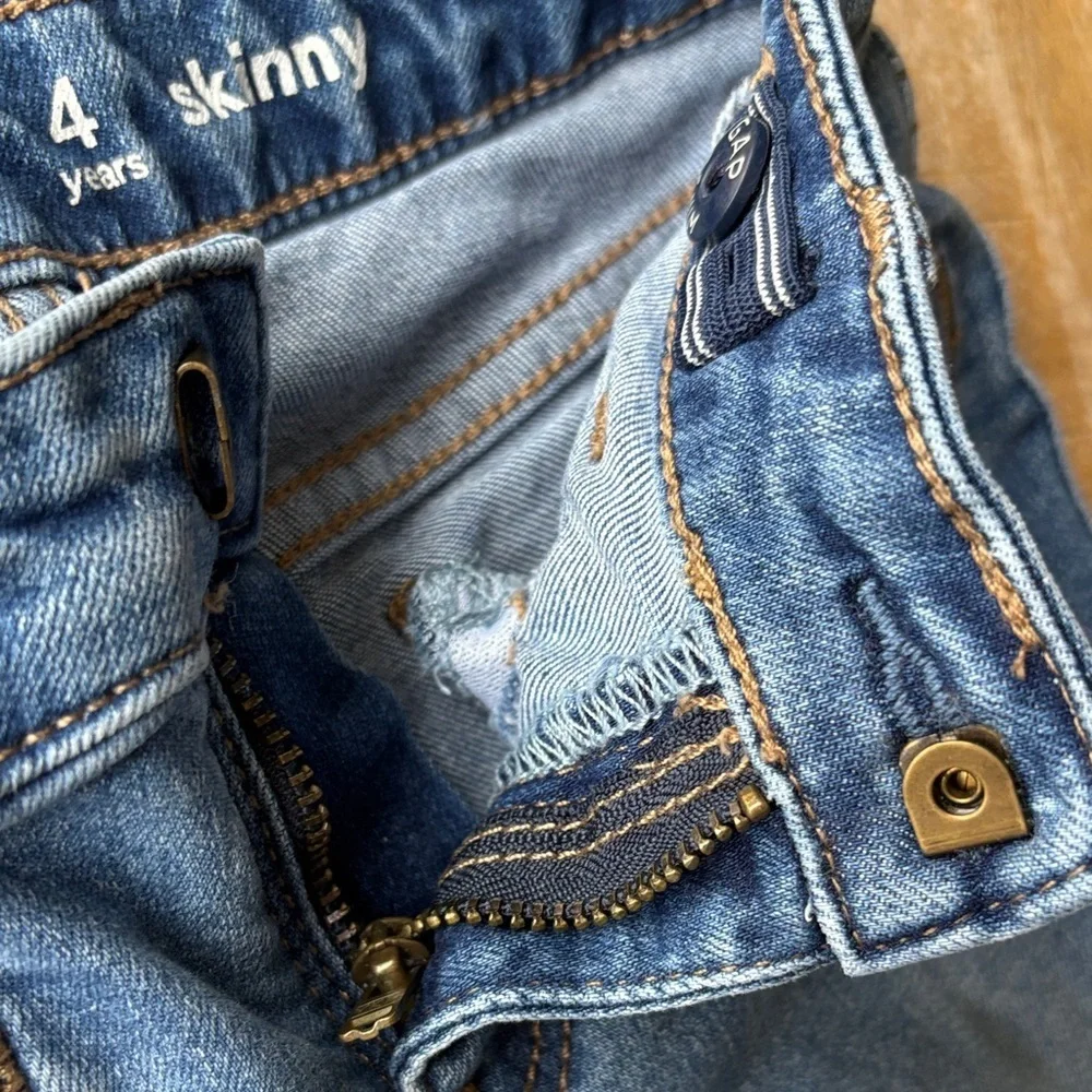 Girls Denim and Knit Bottoms Bundle size 4